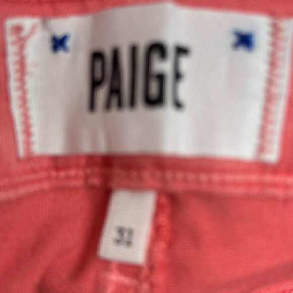 EUC - Paige Verdugo Ultra Skinny in Coral - Size 31 - Picture 2 of 6